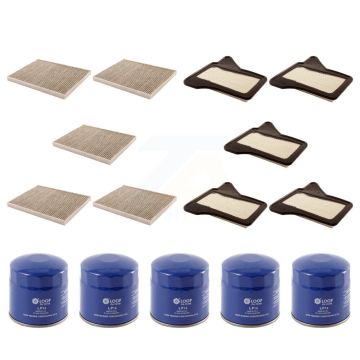 5x Air + 5x Cabin + 5x Engine Oil Filter (15 Total) Kit For Chrysler Pacifica KFM-102939