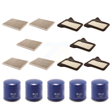 5x Air + 5x Cabin + 5x Engine Oil Filter (15 Total) Kit For 2008 Chrysler Pacifica 3.8L KFM-102940
