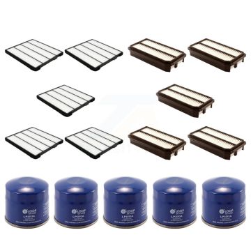 5x Air + 5x Cabin + 5x Engine Oil Filter (15 Total) Kit For 1999-2001 Honda Odyssey 3.5L KFM-102950
