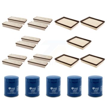 5x Air + 5x Cabin + 5x Engine Oil Filter (15 Total) Kit For Pontiac Montana Chevrolet KFM-102955