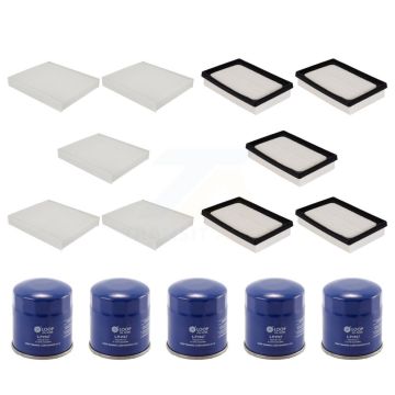 5x Air + 5x Cabin + 5x Engine Oil Filter (15 Total) Kit For Toyota Corolla Prius Prime C KFM-102977