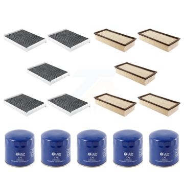 5x Air + 5x Cabin + 5x Engine Oil Filter (15 Total) Kit For Ford F-53 Motorhome Chassis KFM-103073
