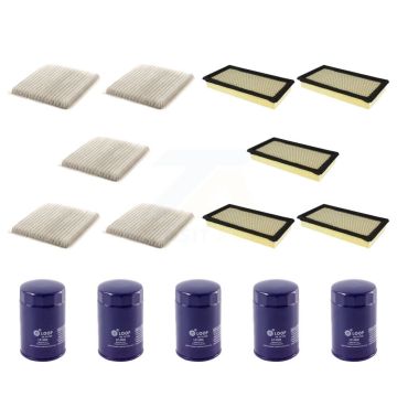 5x Air + 5x Cabin + 5x Engine Oil Filter (15 Total) Kit For Ford Edge Mazda CX-9 Lincoln KFM-103085