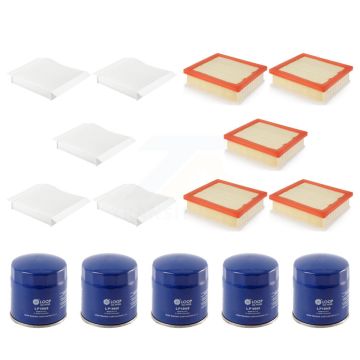 5x Air + 5x Cabin + 5x Engine Oil Filter (15 Total) Kit For 2015-2022 Ram ProMaster City KFM-103097