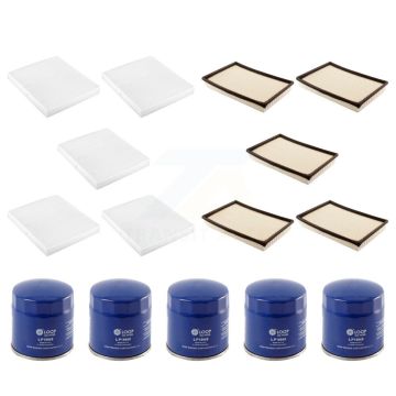 5x Air + 5x Cabin + 5x Engine Oil Filter (15 Total) Kit For Ram 1500 KFM-103106
