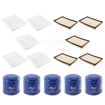5x Air + 5x Cabin + 5x Engine Oil Filter (15 Total) Kit For Ram 1500 Dodge 2500 3500 KFM-103107