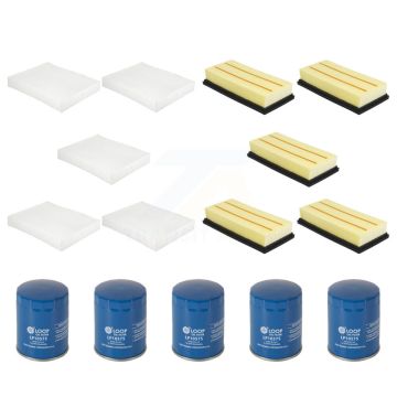 5x Air + 5x Cabin + 5x Engine Oil Filter (15 Total) Kit For Ford Explorer Police Utility KFM-103121