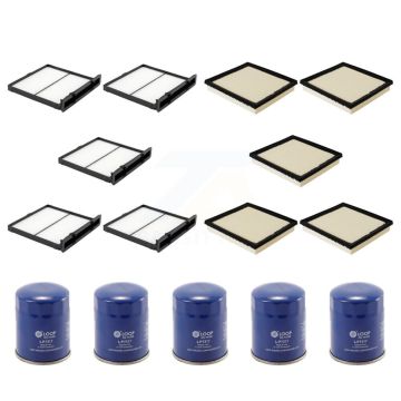 5x Air + 5x Cabin + 5x Engine Oil Filter (15 Total) Kit For 2019-2023 Subaru Forester KFM-103125
