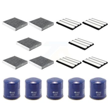 5x Air + 5x Cabin + 5x Engine Oil Filter (15 Total) Kit For INFINITI QX50 QX55 2.0L KFM-103128