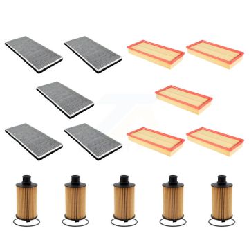 5x Air + 5x Cabin + 5x Engine Cartridge Oil Filter (15 Total) Kit For Land Rover Range KFM-103152