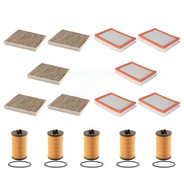 5x Air + 5x Cabin + 5x Engine Cartridge Oil Filter (15 Total) Kit For Chevrolet Equinox KFM-103240