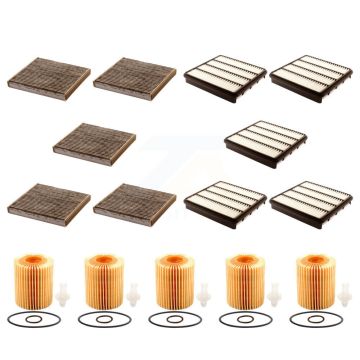 5x Air + 5x Cabin + 5x Engine Cartridge Oil Filter (15 Total) Kit For Toyota Tundra 4.0L KFM-103257