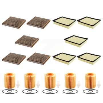 5x Air + 5x Cabin + 5x Engine Cartridge Oil Filter (15 Total) Kit For Toyota Tundra 4.0L KFM-103258