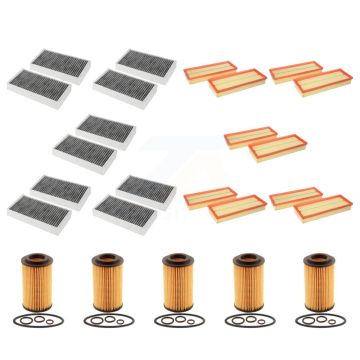 5x Air + 5x Cabin + 5x Engine Cartridge Oil Filter (15 Total) Kit For Mercedes-Benz ML350 KFM-103309