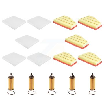 5x Air + 5x Cabin + 5x Engine Cartridge Oil Filter (15 Total) Kit For KFM-103369