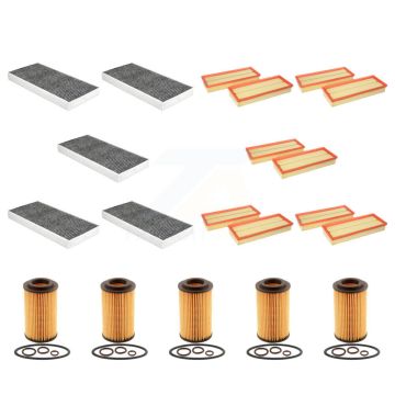 5x Air + 5x Cabin + 5x Engine Cartridge Oil Filter (15 Total) Kit For Mercedes-Benz SLK55 KFM-103392