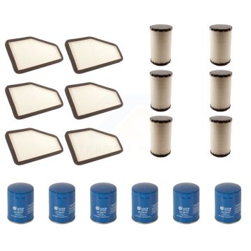 6x Air + 6x Cabin + 6x Engine Oil Filter (18 Total) Kit For Ford Escape Mercury Mariner KFM-103437