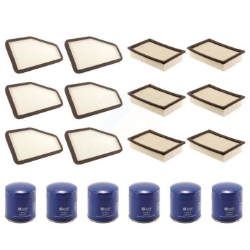 6x Air + 6x Cabin + 6x Engine Oil Filter (18 Total) Kit For Ford Escape Mazda Tribute KFM-103438