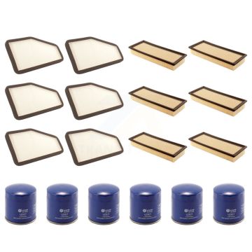6x Air + 6x Cabin + 6x Engine Oil Filter (18 Total) Kit For Ford Escape Mazda Tribute KFM-103439