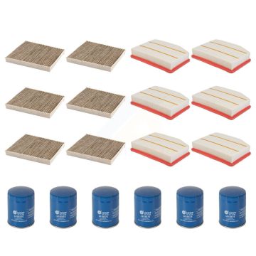 6x Air + 6x Cabin + 6x Engine Oil Filter (18 Total) Kit For GMC Chevrolet Silverado 1500 KFM-103468