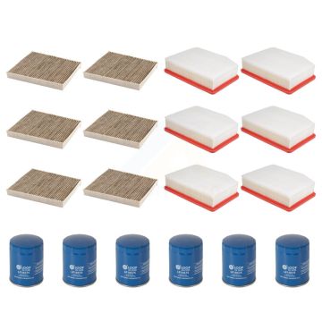 6x Air + 6x Cabin + 6x Engine Oil Filter (18 Total) Kit For GMC Chevrolet Silverado 1500 KFM-103469