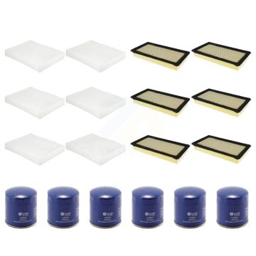 6x Air + 6x Cabin + 6x Engine Oil Filter (18 Total) Kit For 2020-2023 Ford Explorer 2.3L KFM-103471