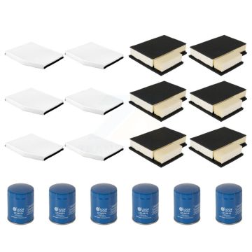 6x Air + 6x Cabin + 6x Engine Oil Filter (18 Total) Kit For Ford Transit-250 Transit-150 KFM-103472