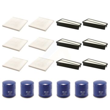 6x Air + 6x Cabin + 6x Engine Oil Filter (18 Total) Kit For 2006-2015 Toyota Tacoma 4.0L KFM-103484