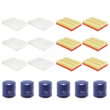 6x Air + 6x Cabin + 6x Engine Oil Filter (18 Total) Kit For Ford Escape Bronco Sport KFM-103504
