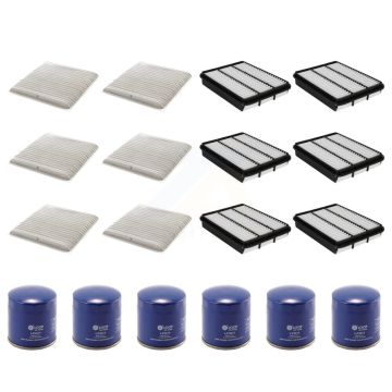 6x Air + 6x Cabin + 6x Engine Oil Filter (18 Total) Kit For 2003-2009 Toyota 4Runner 4.7L KFM-103513