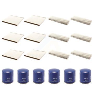 6x Air + 6x Cabin + 6x Engine Oil Filter (18 Total) Kit For 2006-2008 Lexus RX400h 3.3L KFM-103521