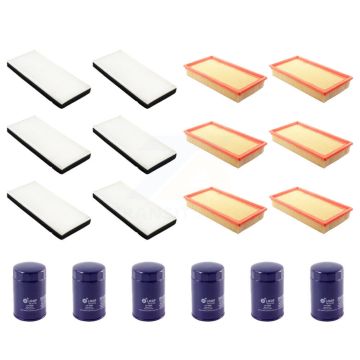6x Air + 6x Cabin + 6x Engine Oil Filter (18 Total) Kit For Ford Freestar Mercury KFM-103542