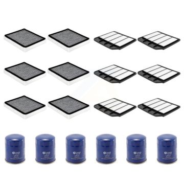 6x Air + 6x Cabin + 6x Engine Oil Filter (18 Total) Kit For 2016-2023 INFINITI QX80 KFM-103684