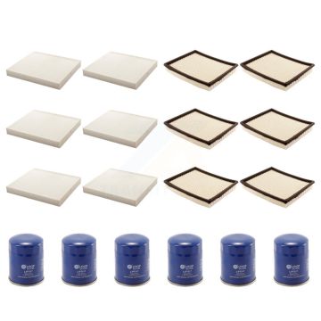 6x Air + 6x Cabin + 6x Engine Oil Filter (18 Total) Kit For Nissan Frontier NV2500 NV3500 KFM-103688