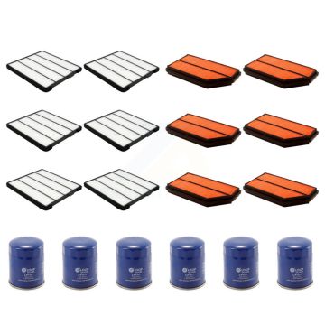6x Air + 6x Cabin + 6x Engine Oil Filter (18 Total) Kit For Honda Pilot Acura MDX KFM-103712