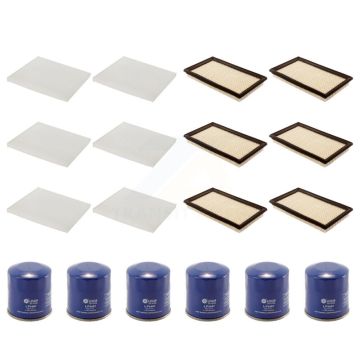 6x Air + 6x Cabin + 6x Engine Oil Filter (18 Total) Kit For Nissan Murano Pathfinder QX60 KFM-103743