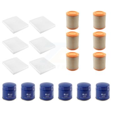 6x Air + 6x Cabin + 6x Engine Oil Filter (18 Total) Kit For Jeep Patriot Compass Dodge KFM-103780