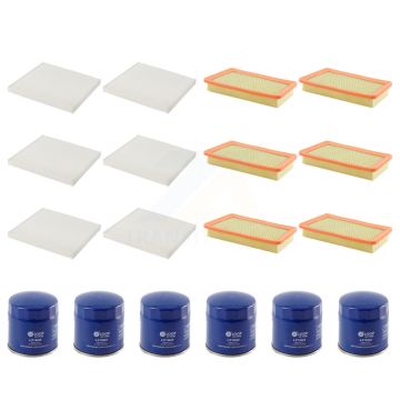 6x Air + 6x Cabin + 6x Engine Oil Filter (18 Total) Kit For 2015-2017 Chrysler 200 2.4L KFM-103795