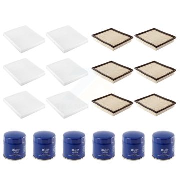 6x Air + 6x Cabin + 6x Engine Oil Filter (18 Total) Kit For Chrysler Sebring Dodge KFM-103816