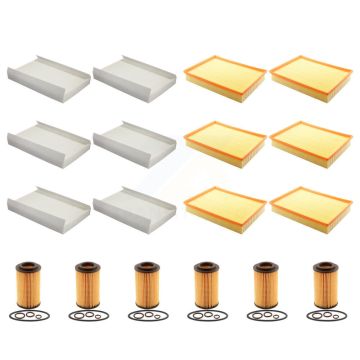 6x Air + 6x Cabin + 6x Engine Cartridge Oil Filter (18 Total) Kit For Dodge Sprinter 2500 KFM-103892