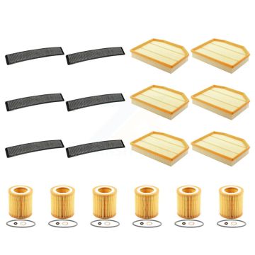 6x Air + 6x Cabin + 6x Engine Cartridge Oil Filter (18 Total) Kit For 07-10 BMW X3 3.0L KFM-103893
