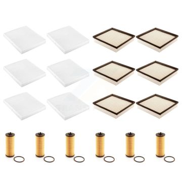6x Air + 6x Cabin + 6x Engine Cartridge Oil Filter (18 Total) Kit For Dodge Journey 200 KFM-103942