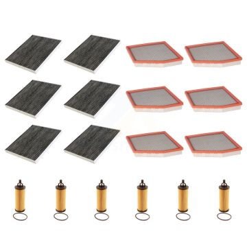 6x Air + 6x Cabin + 6x Engine Cartridge Oil Filter (18 Total) Kit For Chrysler Pacifica KFM-104004