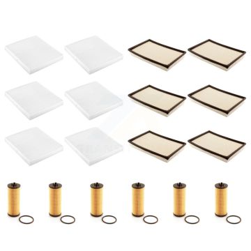 6x Air + 6x Cabin + 6x Engine Cartridge Oil Filter (18 Total) Kit For 2013 Ram 1500 3.6L KFM-104008