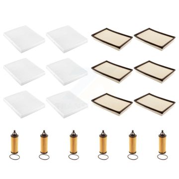 6x Air + 6x Cabin + 6x Engine Cartridge Oil Filter (18 Total) Kit For Ram 1500 3.6L KFM-104009
