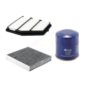 1x Air + 1x Cabin + 1x Engine Oil Filter Filter (3 Total) Kit For Nissan Altima 2.5L KFM-104146