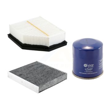 1x Air + 1x Cabin + 1x Engine Oil Filter Filter (3 Total) Kit For Nissan Rogue KFM-104148