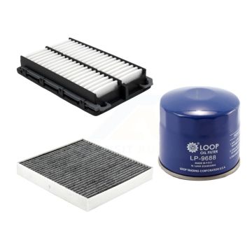 1x Air + 1x Cabin + 1x Engine Oil Filter Filter (3 Total) Kit For Hyundai Elantra KFM-104154