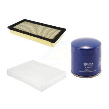 1x Air + 1x Cabin + 1x Engine Oil Filter Filter (3 Total) Kit For Ford Explorer 2.3L KFM-104157