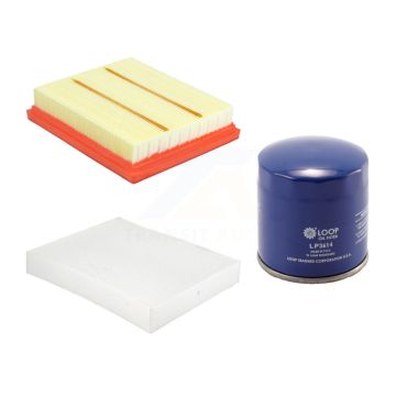 1x Air + 1x Cabin + 1x Engine Oil Filter Filter (3 Total) Kit For Ford Escape Maverick KFM-104159